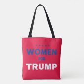 Frauen für Trump Tasche (Rückseite)