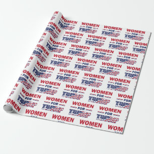 Frauen für Trump - Trump 2020 Geschenkpapier