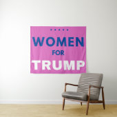Frauen für Trump Wandteppich (Beispiel (Horizontal))