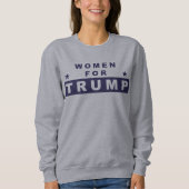 Frauen für Trumpf 2016 Sweatshirt (Vorderseite)
