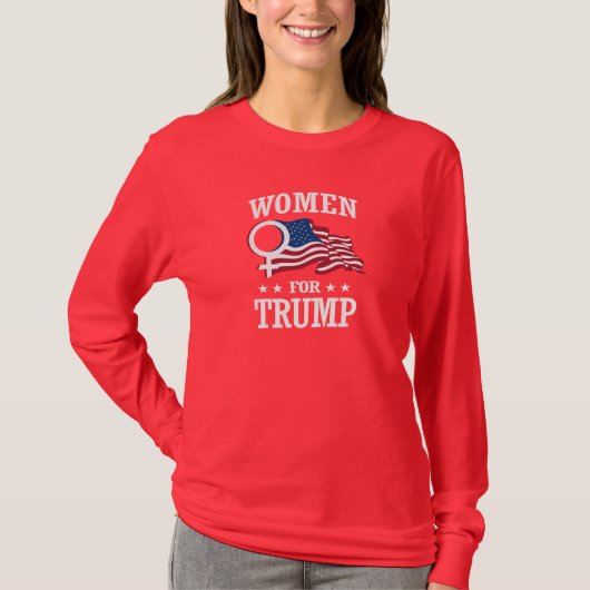 FRAUEN FÜR TRUMPF T-Shirt (Vorderseite)