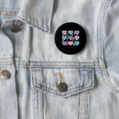 Frauen Geburtshilfe Valentinstag Krankenschwester Button (Beispiel)