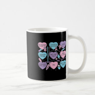 Frauen Geburtshilfe Valentinstag Krankenschwester Kaffeetasse