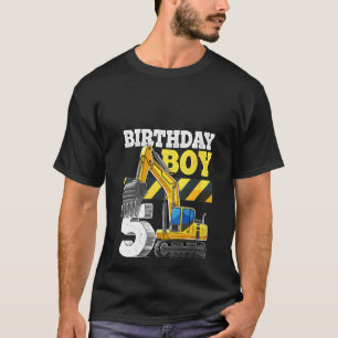 Frauen Geburtstag Junge 5. Geburtstag Ausgrabungsw T-Shirt