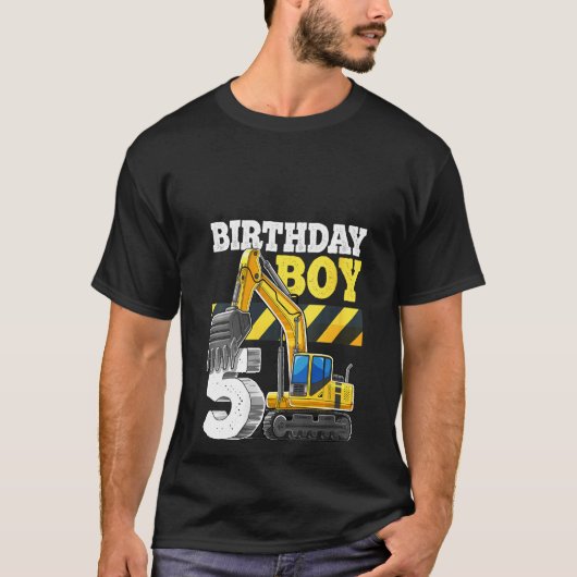 Frauen Geburtstag Junge 5. Geburtstag Ausgrabungsw T-Shirt (Vorderseite)