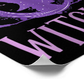 Frauen Gefühl Witchy Poster (Ecke)