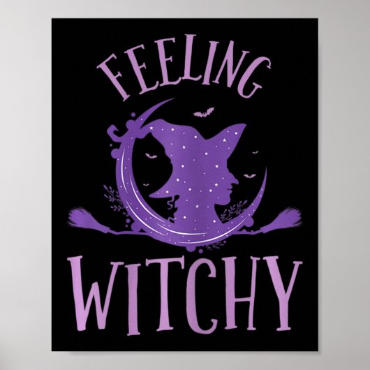 Frauen Gefühl Witchy Poster (Vorne)