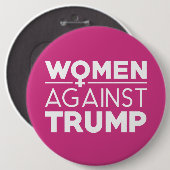 Frauen gegen Trump Button (Vorne & Hinten)