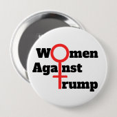 Frauen gegen Trump Button (Vorne & Hinten)