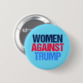 Frauen gegen Trump Button (Vorne & Hinten)