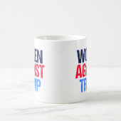 Frauen gegen Trump Kaffeetasse (Mittel)