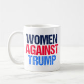 Frauen gegen Trump Kaffeetasse (Links)
