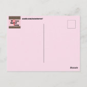Frauen gegen Trump Postcard Postkarte (Rückseite)