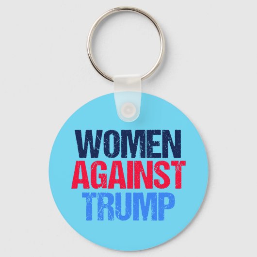 Frauen gegen Trump Schlüsselanhänger (Vorderseite)