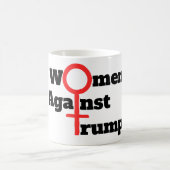 Frauen gegen Trump-Tasse Kaffeetasse (Mittel)
