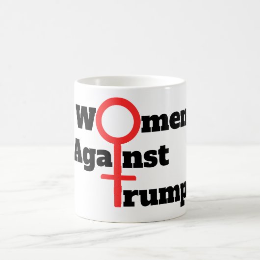 Frauen gegen Trump-Tasse Kaffeetasse (Mittel)