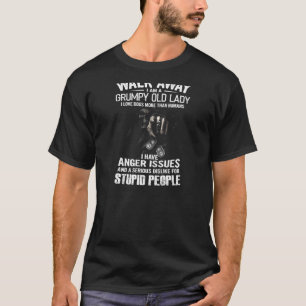 Frauen gehen weg, ich bin eine gruselige alte Dame T-Shirt