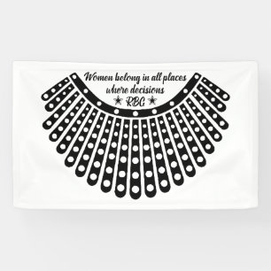Frauen gehören an allen Orten, an denen Entscheidu Banner