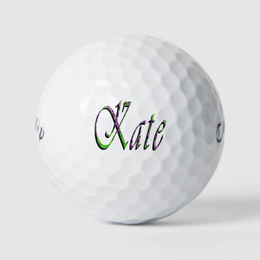 Frauen genannt Kate, Golfball (Vorderseite)