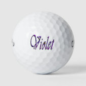 Frauen genannt Violet, Golfball (Vorderseite)