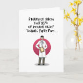 Frauen genießen 55. Geburtstagskarte Karte (Gelbe Blume)