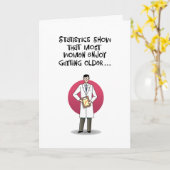 Frauen genießen ältere Geburtstagskarte Karte (Gelbe Blume)