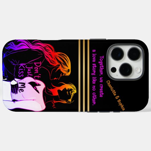 Frauen genießen Spaß Case-Mate iPhone Hülle (Rückseite (Horizontal))