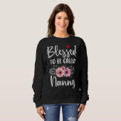 Frauen gesegnet, als Kindermädchentag bezeichnet z Sweatshirt (Vorne ganz)
