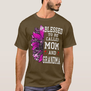 Frauen gesegnet, als Mama und Großmutter bezeichne T-Shirt