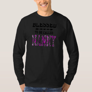 Frauen Gesegnet, als Muttertag der Kindermädchen b T-Shirt