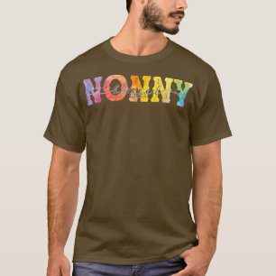 Frauen gesegnet NONNY Niedliche farbige Herzen NON T-Shirt