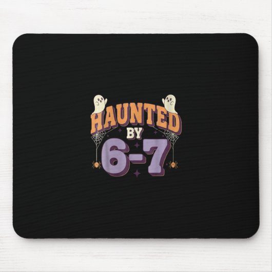 Frauen Gespenstische 67 Six Seven Meme Mousepad (Vorne)