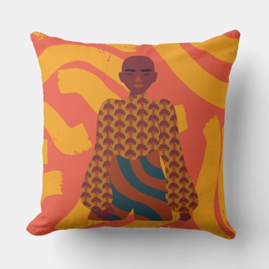 Frauen gestalten kissen (Vorderseite)