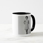 Frauen-Gestikulieren Tasse (VorderseiteRechts)