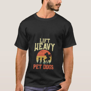 Frauen Gewichtheben Geschenke Heben schwere Haustu T-Shirt