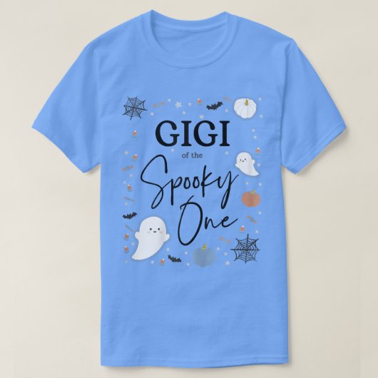 Frauen Gigi von der Spooky One Birthday Blue T-Shirt (Design vorne)