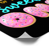 Frauen Gigi von Sweet One Birthday Matching Poster (Ecke)