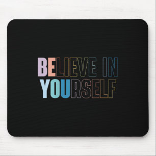 Frauen Glaub An Dich Selbst Motivationszitat Insr Mousepad