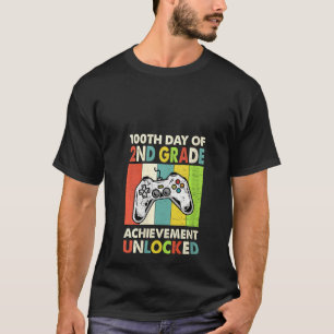 Frauen glücklich 100. Tag des 2. T-Shirt