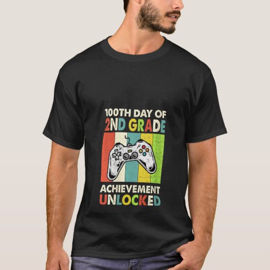 Frauen glücklich 100. Tag des 2. T-Shirt (Vorderseite)