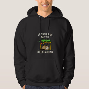 Frauen glücklich Sukkot, ich würde eher in den USA Hoodie
