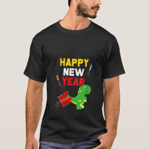 Frauen glücklich über neue Jahre Eve Firecracker T T-Shirt