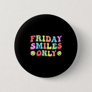 Frauen Glücklicher Freitag Fr Yay Lehrer Schule Me Button
