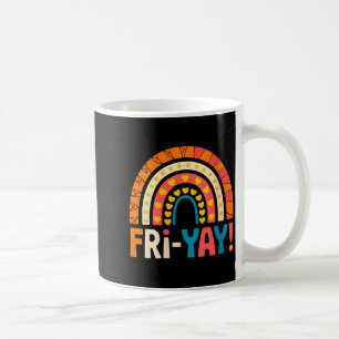 Frauen Glücklicher Freitag Fri-yay Lehrer Schule M Kaffeetasse