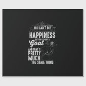 Frauen Goat Lover Goat Geschenk Geschenkpapier (Flach)