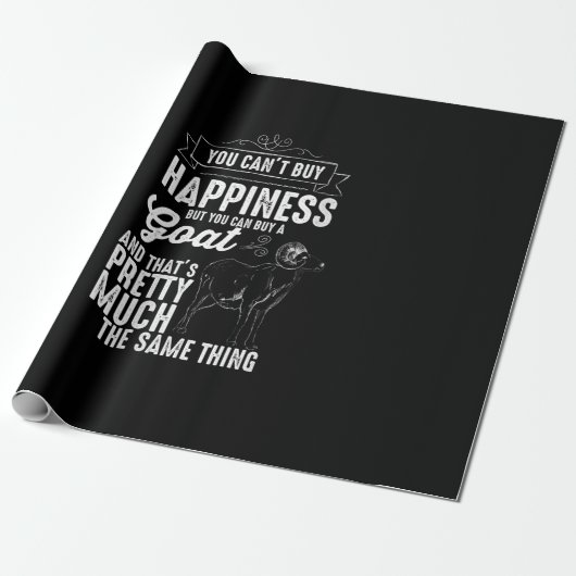 Frauen Goat Lover Goat Geschenk Geschenkpapier (Ungerollt)