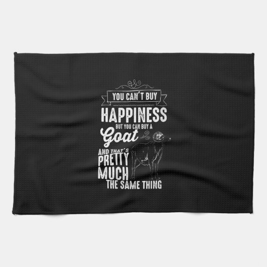 Frauen Goat Lover Goat Geschenk Geschirrtuch (Horizontal)