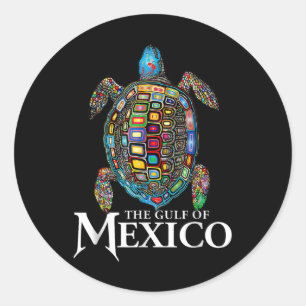 Frauen Golf Von Mexiko Forever Mexican Souvenir Me Runder Aufkleber