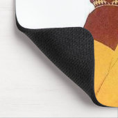 Frauen-Golfspieler Mousepad (Ecke)