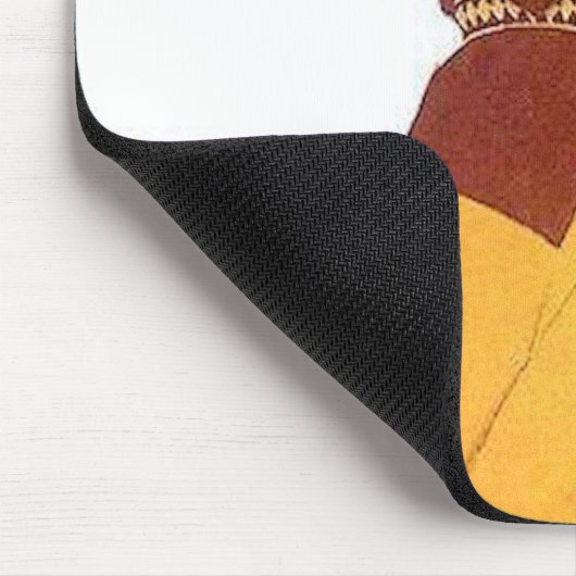 Frauen-Golfspieler Mousepad (Ecke)